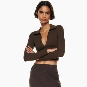 Babaton Contour Polo Long Sleeve L